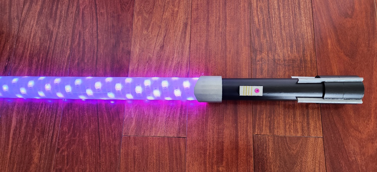 Project Vibrant Sword – A Homemade Lightsaber Experiment