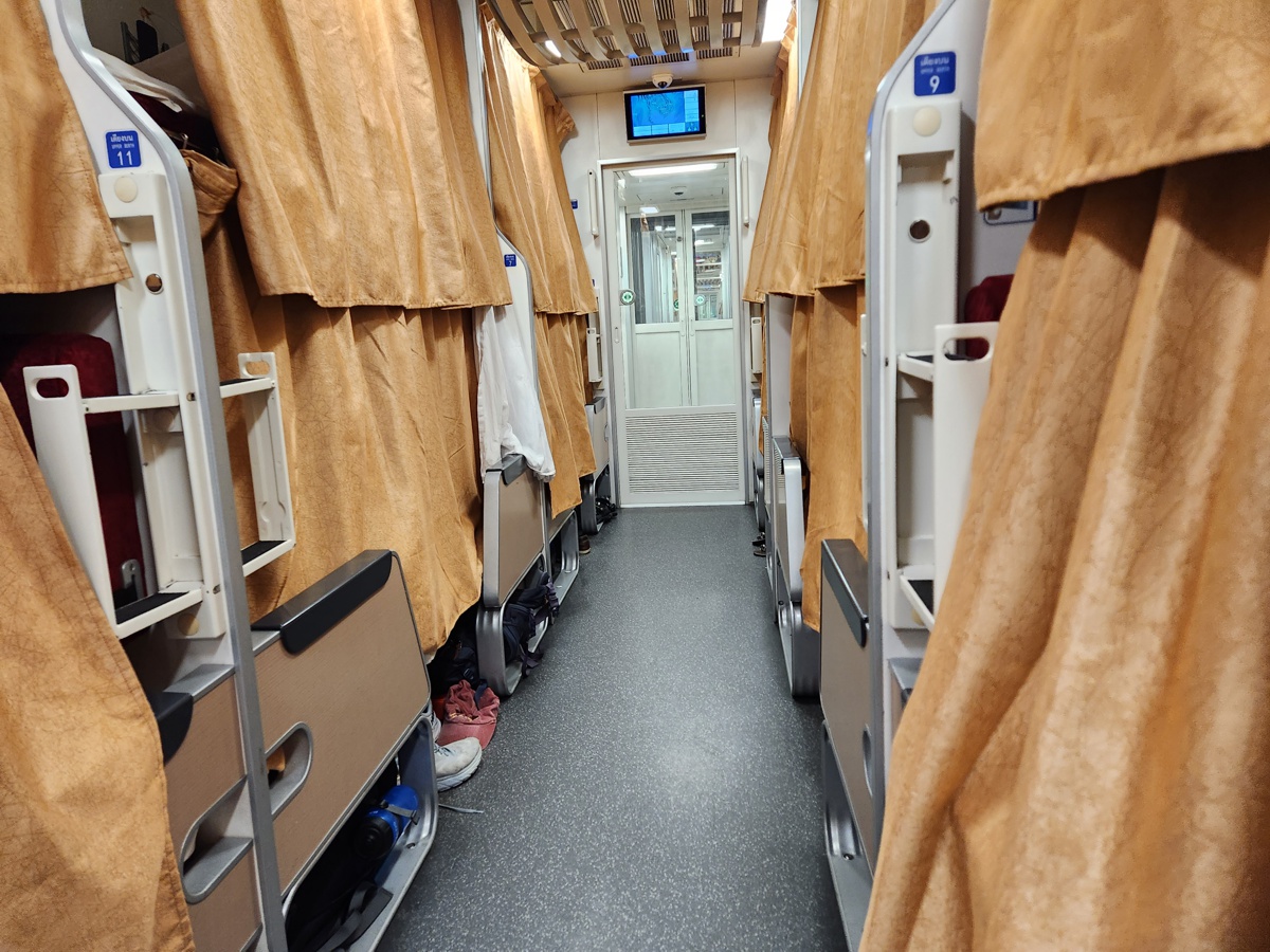 SEA 2023 (8/17) – Overnight Train to Chiang Mai