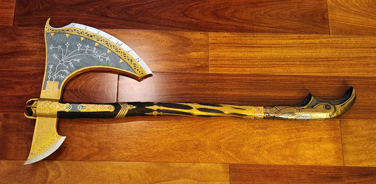 Project Fancy Lumberjack – the Fully Upgraded Leviathan Axe